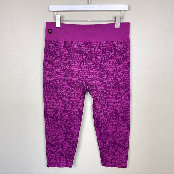 Fabletics Sebastian Floral Seamless Tight - Picture 7 of 8